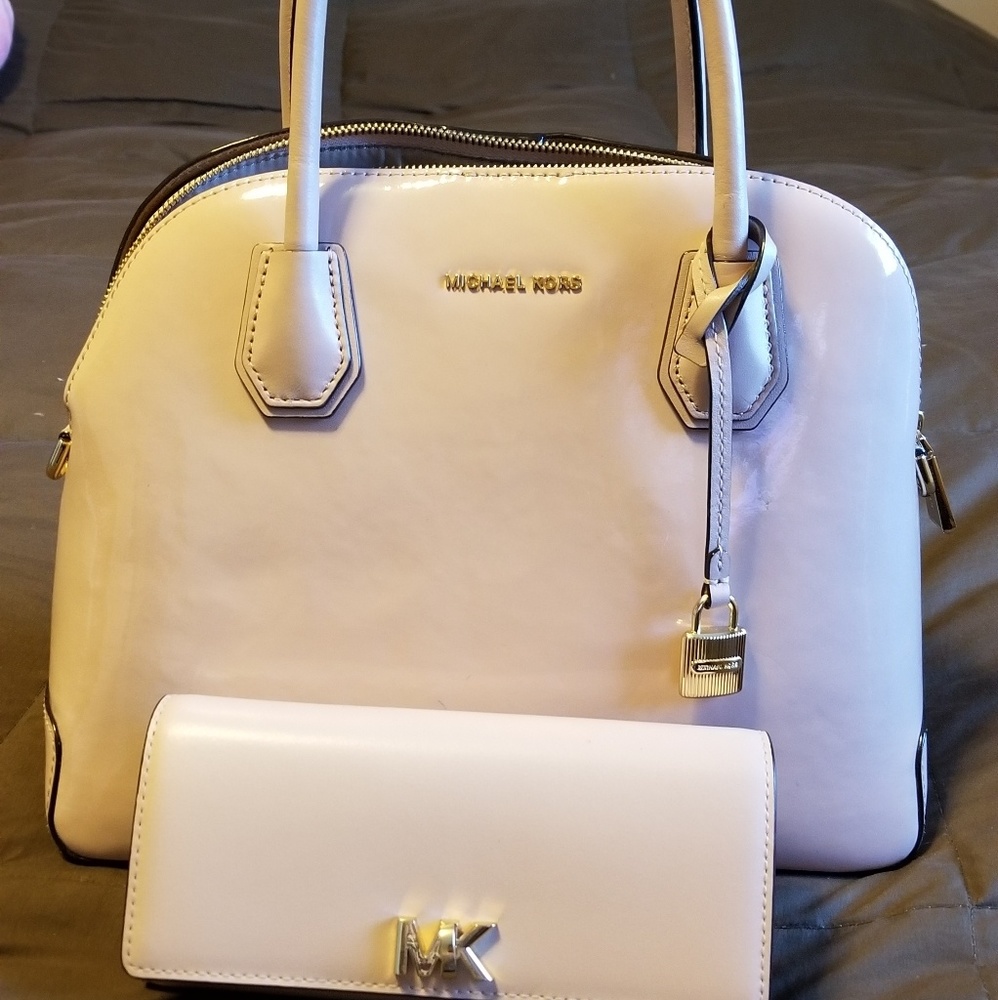 Pink MK Purse and Wallet
